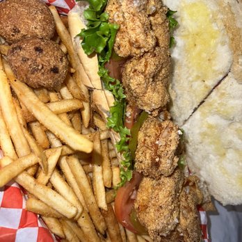 Cajju Seafood and Grill - Shrimp Poboy - Seafood Near Me - Katy, Texas