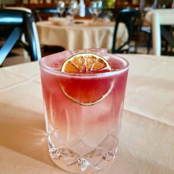 The Consulate - Your Love Is King - tequila, dry curaçao, grapefruit juice and a splash of Cabernet - French Near Me - New York, New York The Consulate - Your Love Is King - tequila, dry curaçao, grapefruit juice and a splash of Cabernet - French Near Me - New York, New York