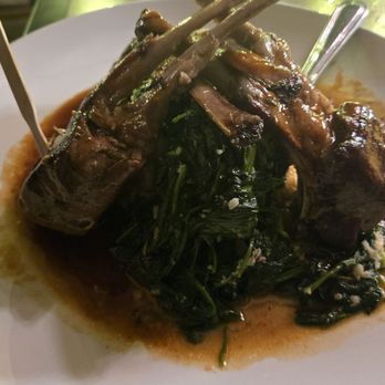 Peaks Restaurant - Colorado Rack of Lamb - New American Near Me - Palm Springs, California