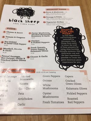 Menu photo 4 Black Sheep Coal Fired Pizza Saint Paul, MN Menu photo 4 Black Sheep Coal Fired Pizza Saint Paul, MN