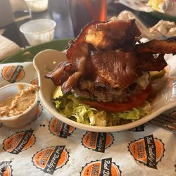 Bad Daddy's Burger Bar - Bacon burger in steroids without a bun