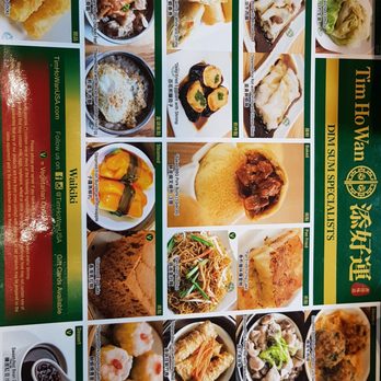 Tim Ho Wan - Their small menu selection. Wish they would take charge of consistency of quality more - Dim Sum Near Me - Honolulu, Hawaii