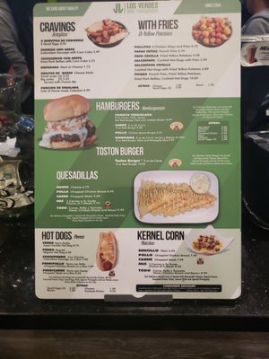 Menu photo 2 Los Verdes Miami, FL
