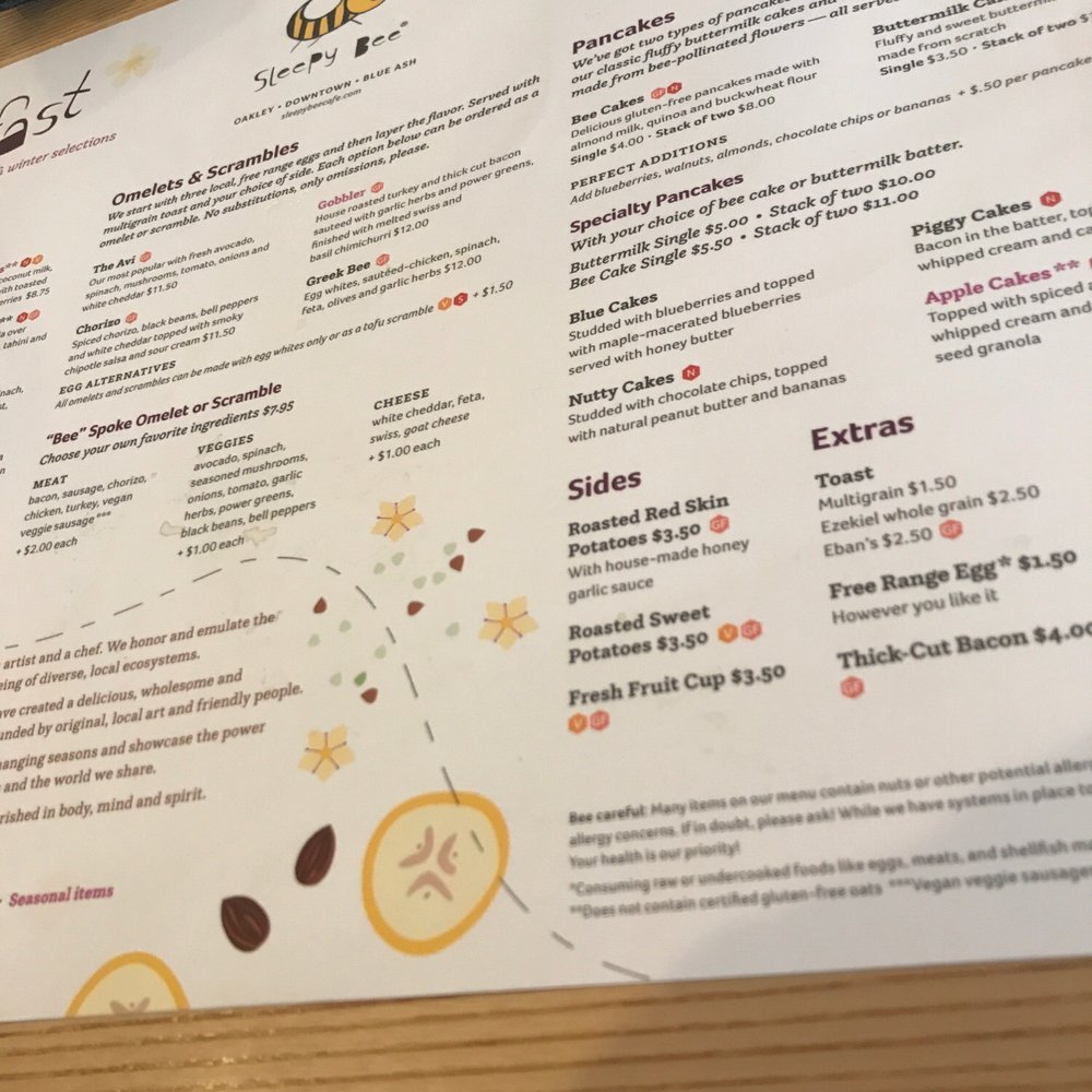 Sleepy Bee Cafe - Blue Ash - Breakfast & Brunch Near Me - Blue Ash, Ohio Sleepy Bee Cafe - Blue Ash - Breakfast & Brunch Near Me - Blue Ash, Ohio
