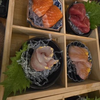 Taberu Sushi - 16 PC sashimi up close - Japanese Near Me - Santa Ana, California