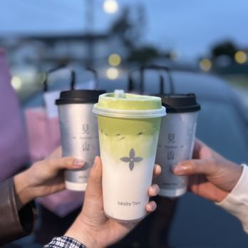 Molly Tea - premium jasmine milk tea  premium jasmine matcha white champaca oolong milk tea - Bubble Tea Near Me - San Gabriel, California