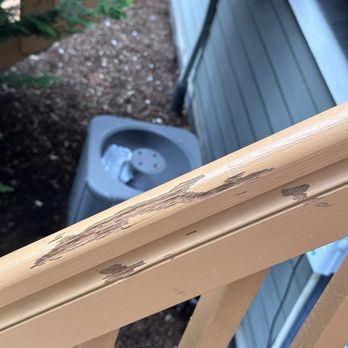 Two Brothers Painting - Pressure washer damage, before being painted - Painters Near Me - Beaverton, Oregon Two Brothers Painting - Pressure washer damage, before being painted - Painters Near Me - Beaverton, Oregon