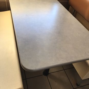 McDonald's - Un wiped tables - Fast Food Near Me - Dacula, Georgia