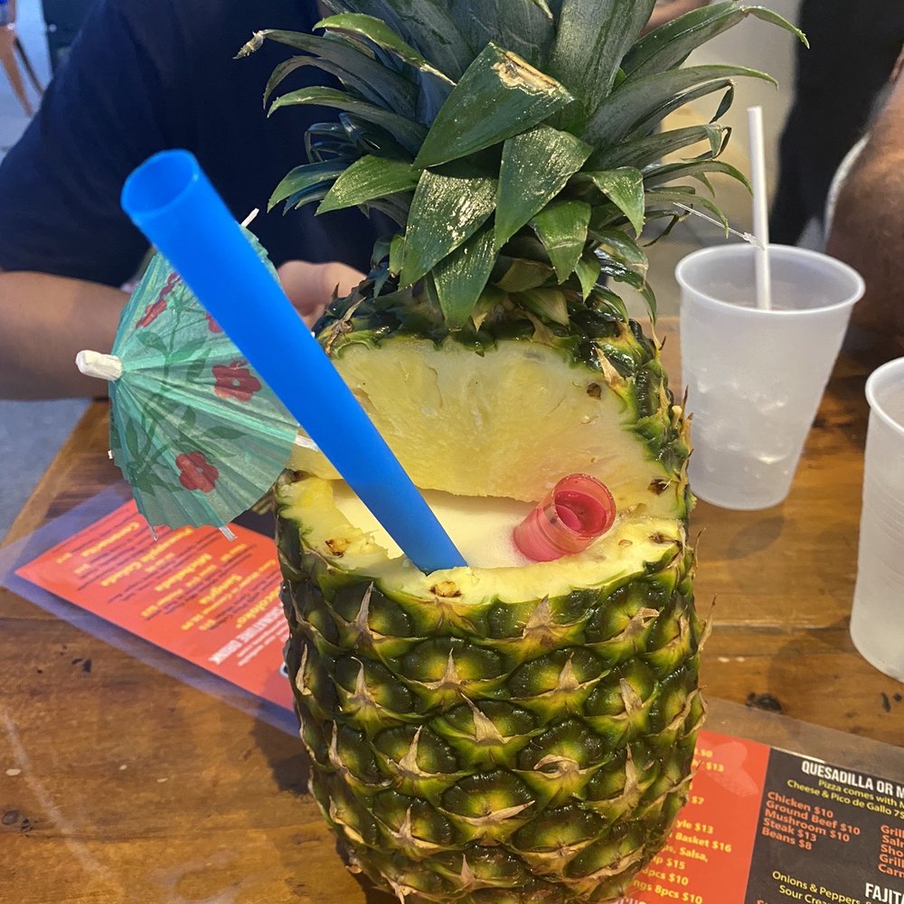 Taco Station - Pineapple pina colada - Mexican Near Me - Pompano Beach, Florida Taco Station - Pineapple pina colada - Mexican Near Me - Pompano Beach, Florida