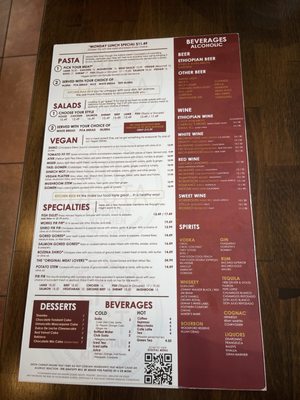 Menu photo 6 Desta Ethiopian Kitchen Atlanta, GA Menu photo 6 Desta Ethiopian Kitchen Atlanta, GA