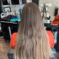 Central Avenue Salon - Before highlights