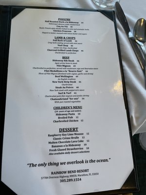 Menu photo 3 Hideaway Cafe Marathon, FL Menu photo 3 Hideaway Cafe Marathon, FL