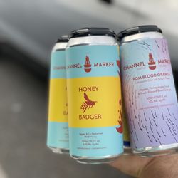 Crft Beers - Great Channel Marker Cider selection