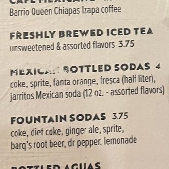 Barrio Queen - Menu - Mexican Near Me - Phoenix, Arizona