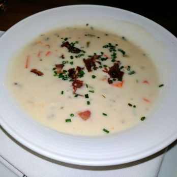 The Dearborn - NEW ENGLAND CLAM CHOWDER - fresh clams, potatoes, bacon, cream-based broth - New American Near Me - Chicago, Illinois