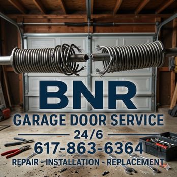 BNR Garage Door Service - Stuck with a broken garage spring? Don't risk it! BNR Garage Door offers fast, same-day repairs in Boston. Call 617-863-6364 now! - Garage Door Services Near Me - Somerville , Massachusetts BNR Garage Door Service - Stuck with a broken garage spring? Don't risk it! BNR Garage Door offers fast, same-day repairs in Boston. Call 617-863-6364 now! - Garage Door Services Near Me - Somerville , Massachusetts