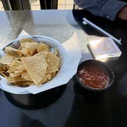 Chips and salsa Chips and salsa