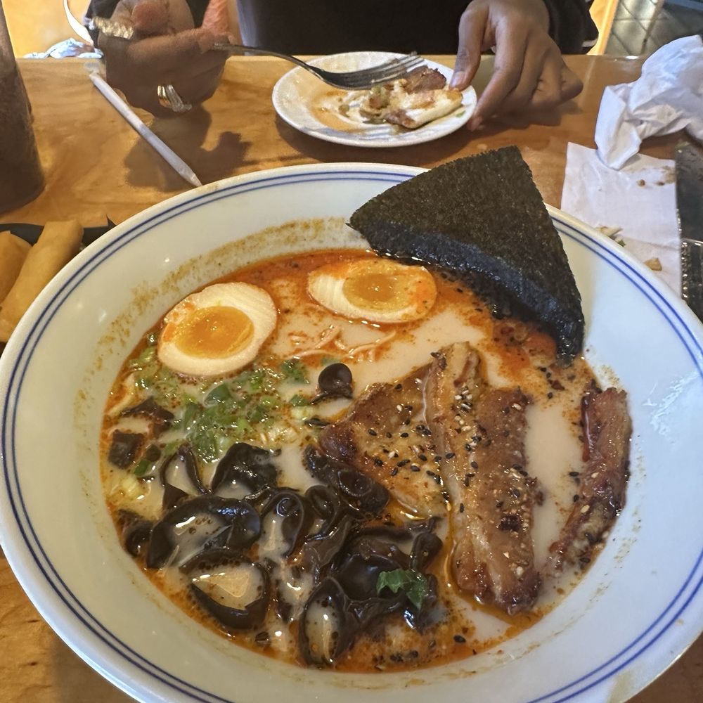 Black and Black & Red Tonkotsu