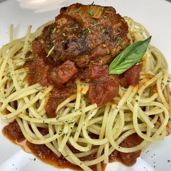 Dre's GoodEats - Spaghetti and meatballs (classic resd sauce) - Caterers Near Me