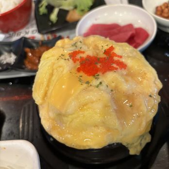 Ssam Tong - Steamed egg...so freaking good - Korean Near Me - Flushing, New York
