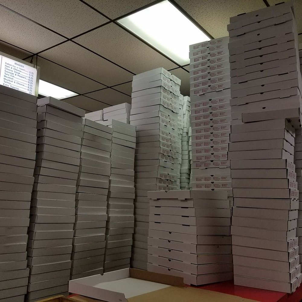 Maroni's Pizza House - More boxes than my sordid past - Pizza Near Me - Scranton, Pennsylvania Maroni's Pizza House - More boxes than my sordid past - Pizza Near Me - Scranton, Pennsylvania