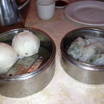Canton House - Steamed pork buns and Shrimp and veg dumplings. - Dim Sum Near Me - Chamblee, Georgia