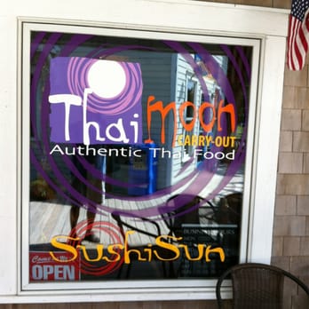 Thai Moon Carry-Out - a sign in the window - Thai Near Me - Ocracoke, North Carolina Thai Moon Carry-Out - a sign in the window - Thai Near Me - Ocracoke, North Carolina
