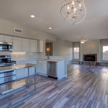 AK Brands Floor Designs - a kitchen with hardwood floors - Flooring Near Me - Phoenix, Arizona