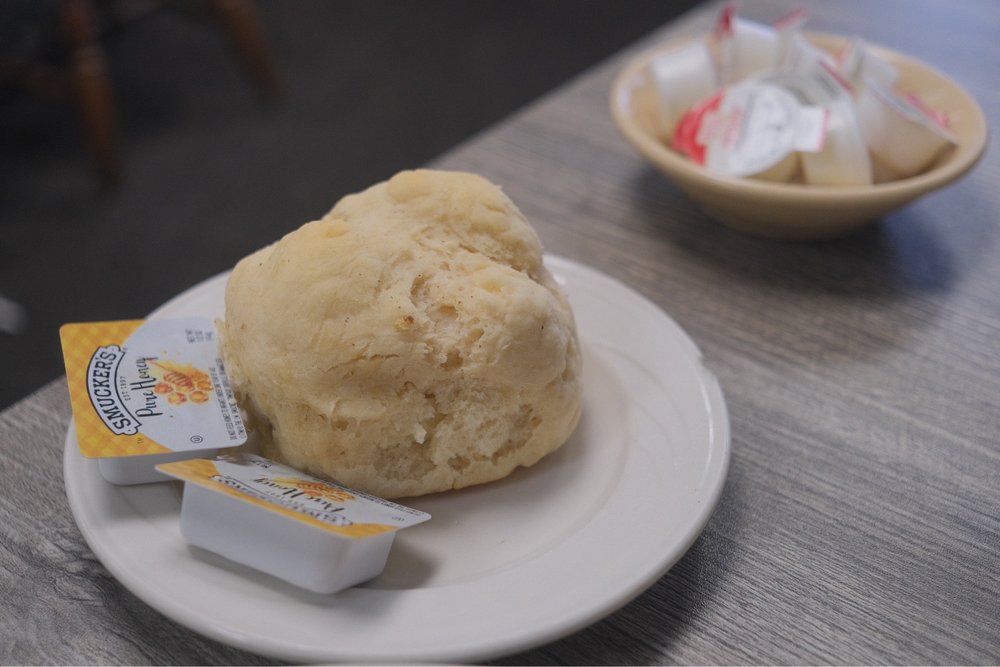 Food from The Bomber Restaurant