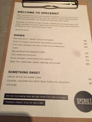 Menu photo 6 Speceriet Stockholm, AB Menu photo 6 Speceriet Stockholm, AB