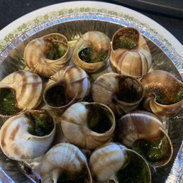 Cooked version of their escargot