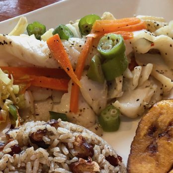Branches Grill and Cafe - The steamed cod is a perfect summer lunch dish. - Caribbean Near Me - Chatham, Massachusetts Branches Grill and Cafe - The steamed cod is a perfect summer lunch dish. - Caribbean Near Me - Chatham, Massachusetts
