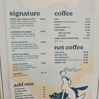Cups & Pups Coffee - Menu - Coffee & Tea Near Me - Orlando, Florida Cups & Pups Coffee - Menu - Coffee & Tea Near Me - Orlando, Florida