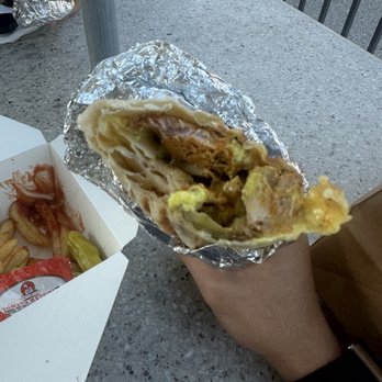 Olivia Bros - Chicken Shawarma Wrap - Food Trucks Near Me - Mountain View, California Olivia Bros - Chicken Shawarma Wrap - Food Trucks Near Me - Mountain View, California