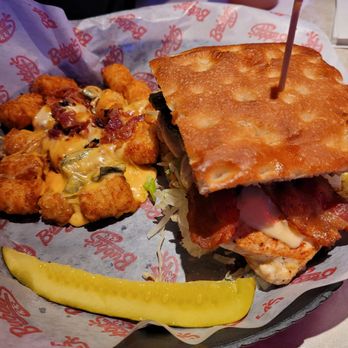 Bubba's 33 - Bacon avocado sandwich and loaded tots - Burgers Near Me - Tyler, Texas Bubba's 33 - Bacon avocado sandwich and loaded tots - Burgers Near Me - Tyler, Texas