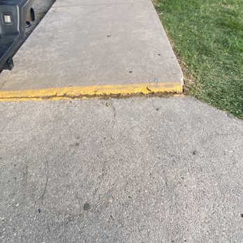 Inca Mexican Restaurant - Sidewalk seam lifted - Mexican Near Me - Fort Collins, Colorado
