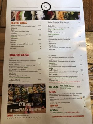 Menu photo 5 Avila Arepa Edmonton, AB Menu photo 5 Avila Arepa Edmonton, AB