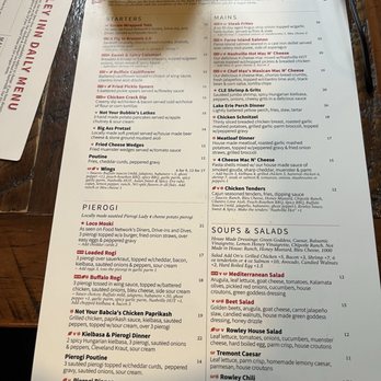 Rowley Inn - Pubs Near Me - Cleveland, Ohio Rowley Inn - Pubs Near Me - Cleveland, Ohio