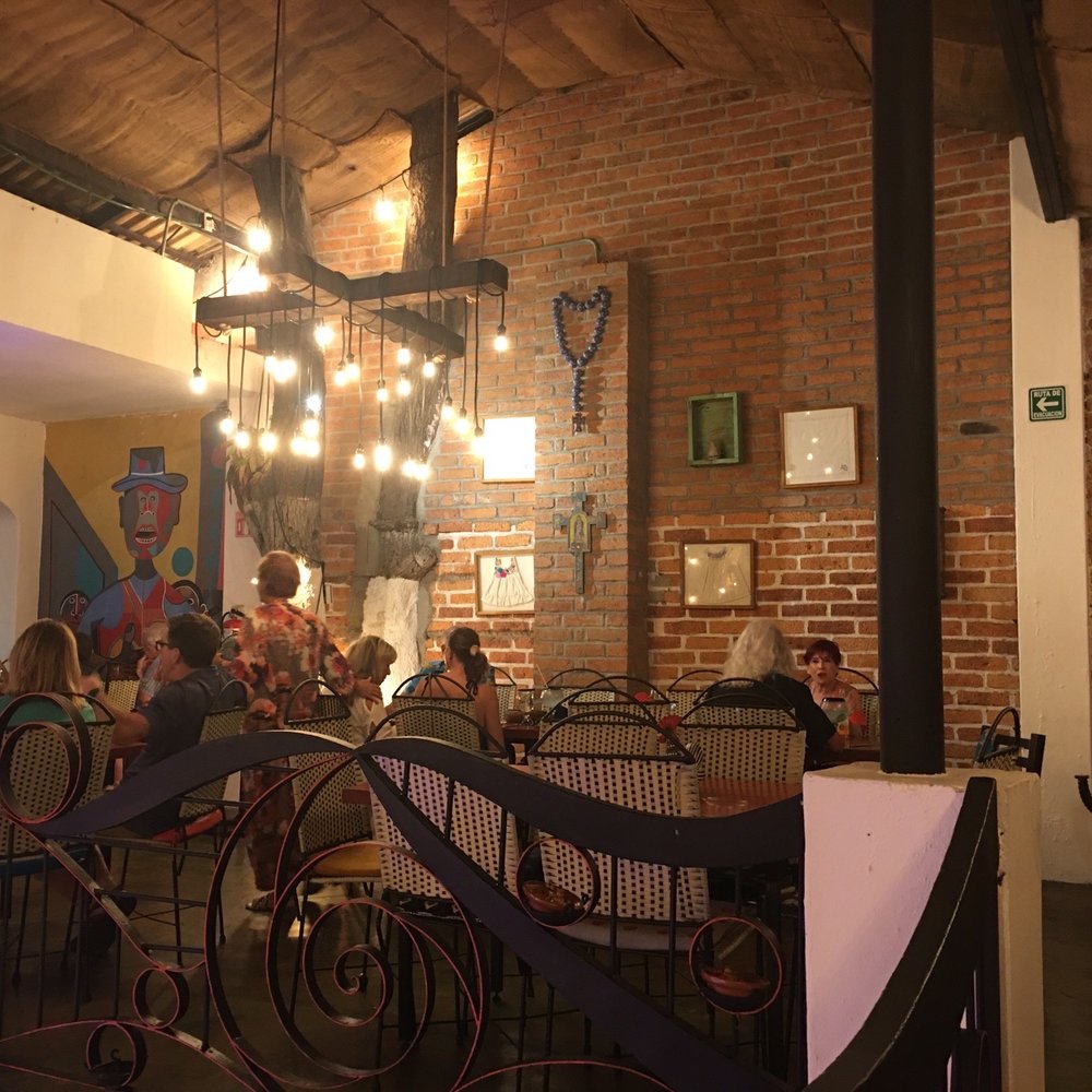 Merida Grill - View from upstairs - Mexican Near Me - Puerto Vallarta, JAL Merida Grill - View from upstairs - Mexican Near Me - Puerto Vallarta, JAL