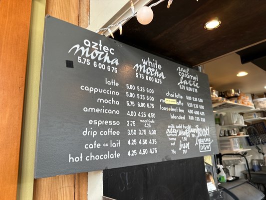 Menu photo 2 Insomnia Coffee Cannon Beach, OR