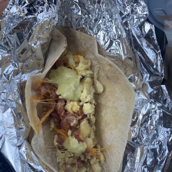 Taqueria El Crucero - Bacon breakfast taco - Mexican Near Me - Waco, Texas Taqueria El Crucero - Bacon breakfast taco - Mexican Near Me - Waco, Texas