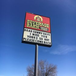 Beverage Barn Drive Thru