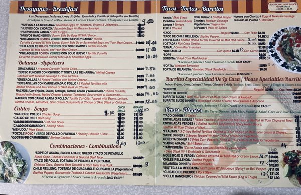 Menu photo 3 Taqueria Super Burrito Chicago, IL Menu photo 3 Taqueria Super Burrito Chicago, IL