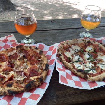Gooroos Wood Fire Pizza - Margarita and pepperoni, sausage, capicola!! - Pizza Near Me Gooroos Wood Fire Pizza - Margarita and pepperoni, sausage, capicola!! - Pizza Near Me
