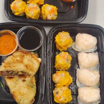 Dumpling Capital - Siu Mai, Har Gow, Marinated Beef Pancake - Dim Sum Near Me - Santa Clara, California