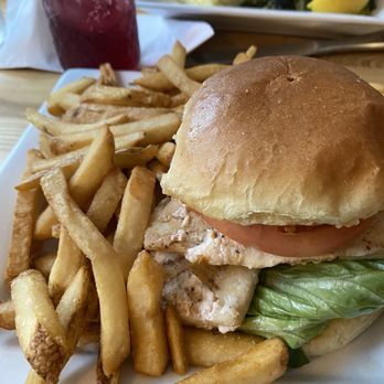 Side Street Cafe - Haddock sandwich with fries - American Near Me - Bar Harbor, Maine