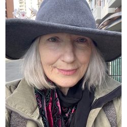 Tango Hair - The quintessential "new haircut with hat on" photo.
