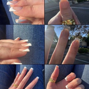 Cali Nails and Spa - French Acrylic Full Set $70 - Nail Salons Near Me - Vacaville, California Cali Nails and Spa - French Acrylic Full Set $70 - Nail Salons Near Me - Vacaville, California