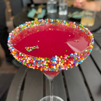 The Green Room - Cotton candy cocktail - Cocktail Bars Near Me - Burbank, California
