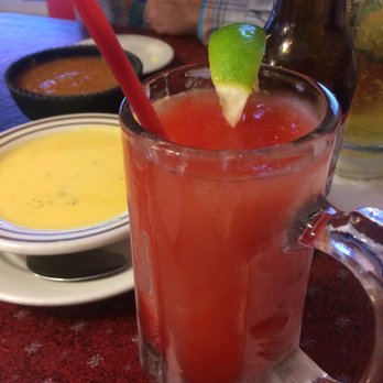 El Vaquero - Strawberry margarita was pretty good! - Tex-Mex Near Me - Houston, Texas